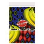 Latex dental dam, banana