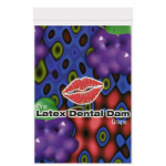 Latex dental dam, grape