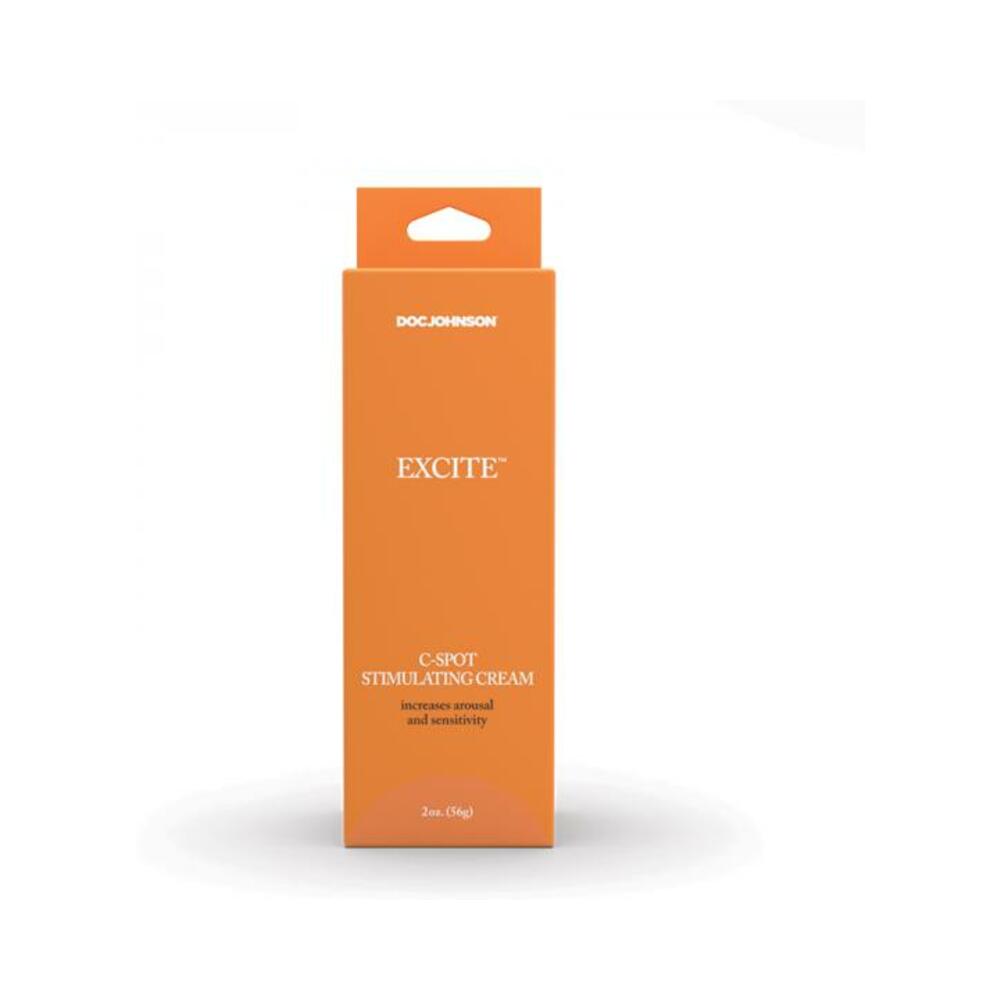782421080532_1 Doc Johnson Excite C-spot Stimulating Cream 2 Oz. - Image 1