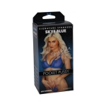 Signature Strokers Skye Blue Ultraskyn Pocket Pussy Beige