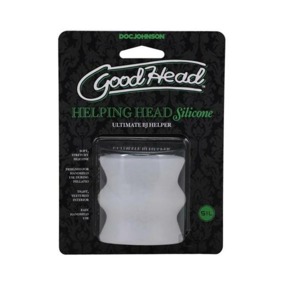 782421086008_1 Goodhead Helping Head Silicone Ultimate Bj Helper Frost - Image 1