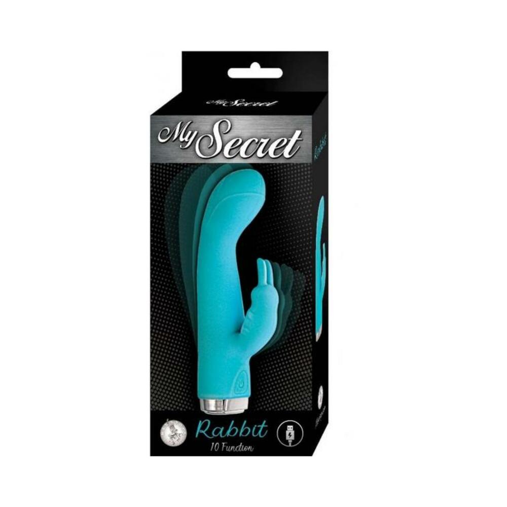 782631314717_1 My Secret Rabbit Aqua - Image 1