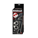Bondage By Nasstoys Whip, Feather And Cuffs Red