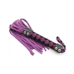 Ple'sur 15.5 In. Leather Flogger Purple - Image 2