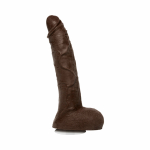 Jason Luv 10 inches Ultraskyn Cock Brown Dildo - Image 3
