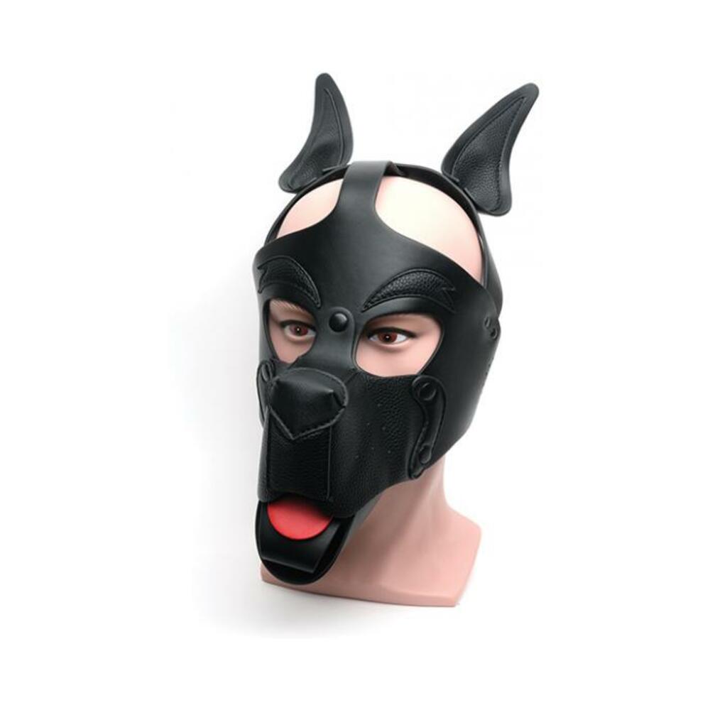 810001688462_1 665 Playful Pup Hood - O/s Black - Image 1