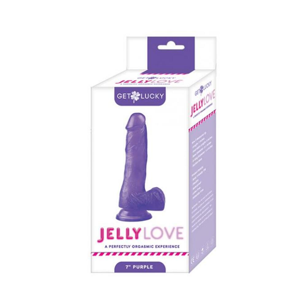 812024032741_1 Get Lucky 7-inch Jelly Dong - Purple - Image 1
