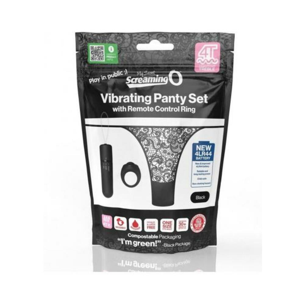 817483015441_1 My Secret Screaming O 4t Panty Vibe Blk - Image 1