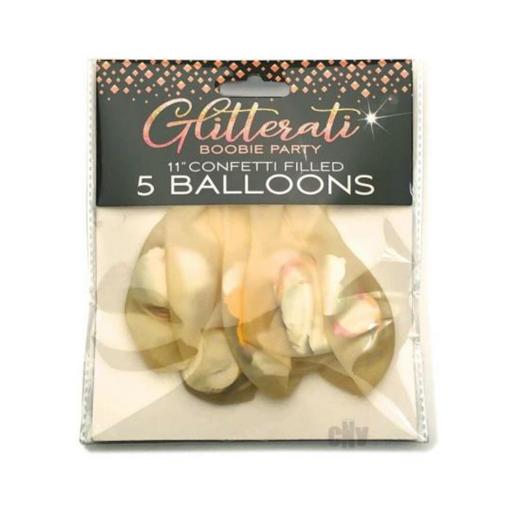 817717010730_1 Glitterati Boobie Confetti Balloons - Image 1