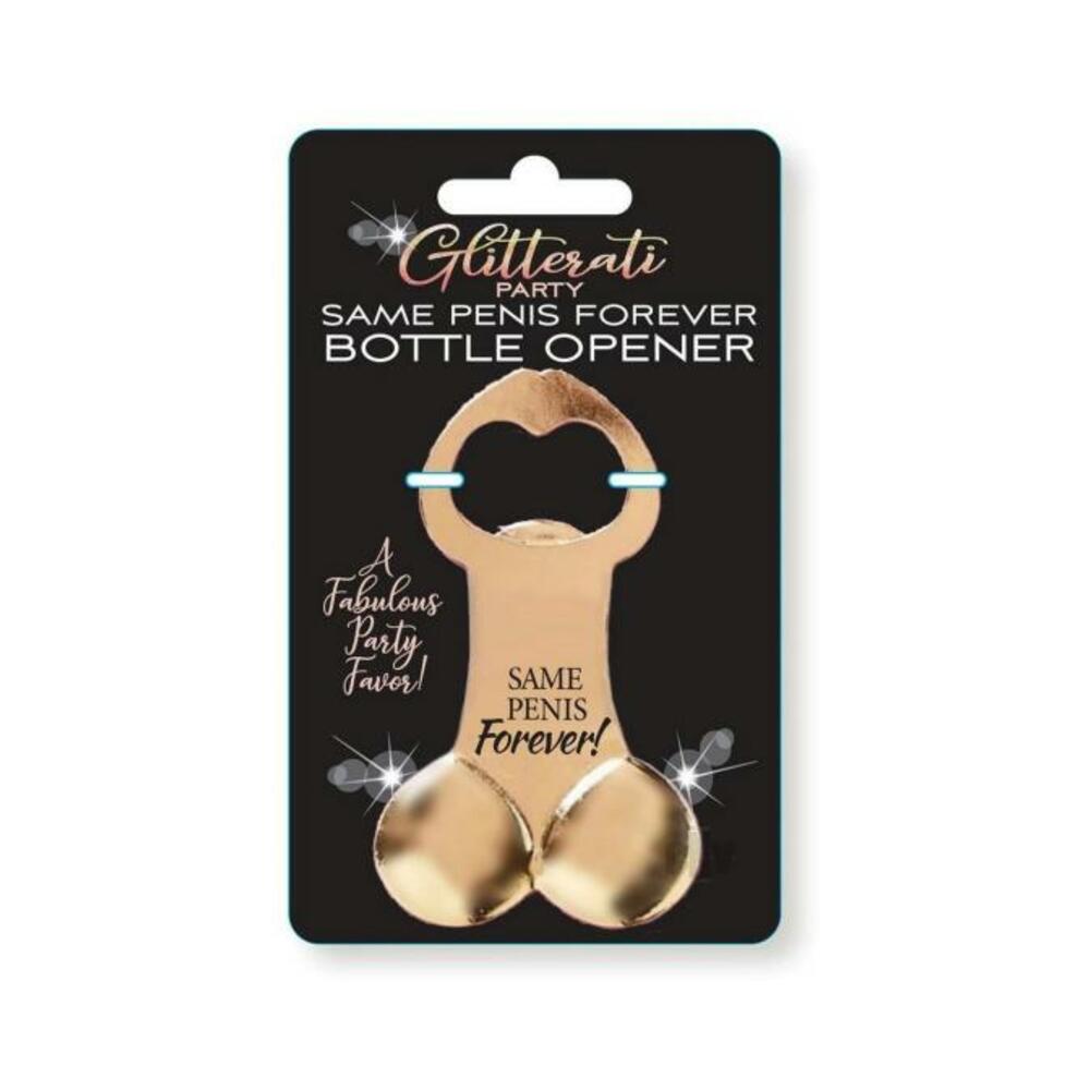 817717011102_1 Glitterati Penis Bottle Opener - Image 1