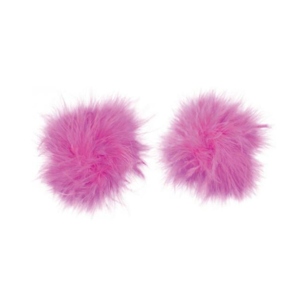 818631034543_1 Nipplicious Furball Pasties - Pink - Image 1