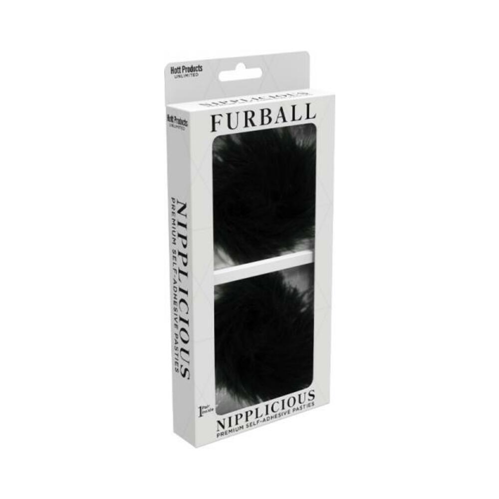 818631034550_1 Nipplicious Furball Pasties Black - Image 1