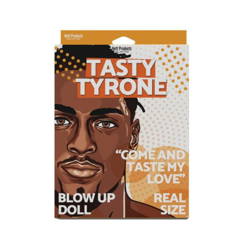 818631035311_1_9eb78cb0-c0e8-44a3-ac08-90dbb111c4f1 Tasty Tyrone Blow Up Doll Brown - Image 1