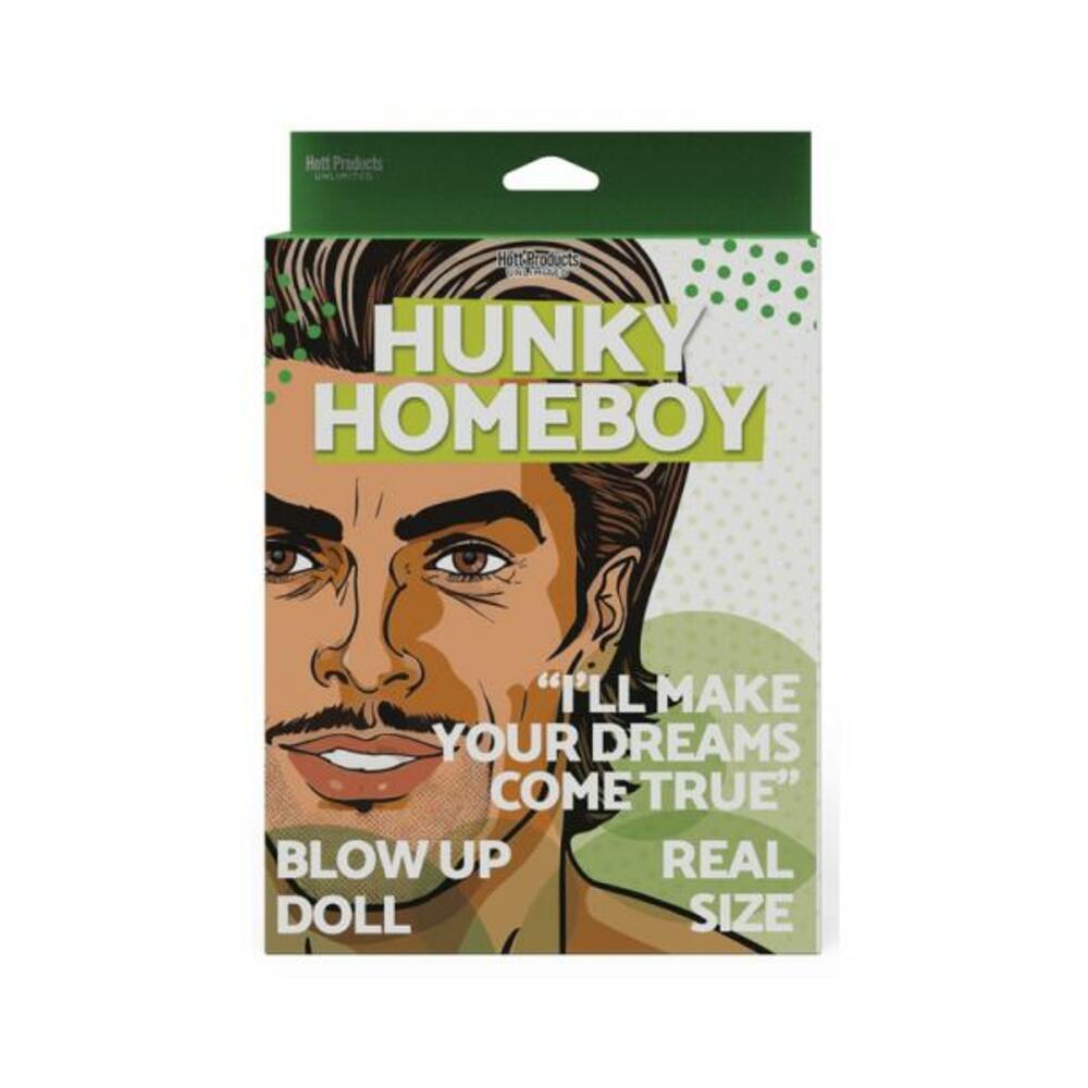 818631035335_1_ef4e3acb-6b4f-4a96-a22a-982debbb5886 Hunky Homeboy Blow Up Doll Tan - Image 1