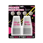 Pecker Beer Pong Game With Balls