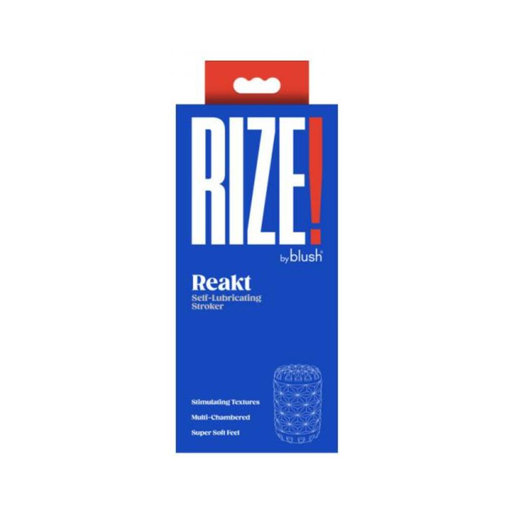 819835029861_1 Rize Reakt Self-lubricating Stroker White - Image 1