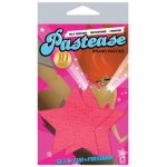 Pastease Basic Star Black Light Reactive - Neon Pink O/s - Image 2