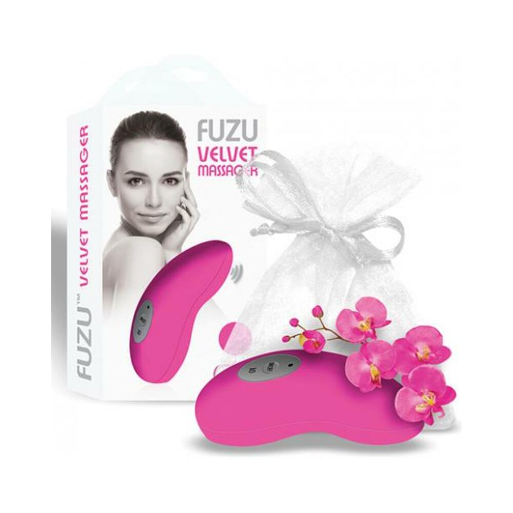 831868005971_1 Fuzu Velvet Messager - Neon Pink - Image 1