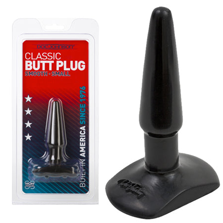8366 Butt Plug Black Small - Image 1