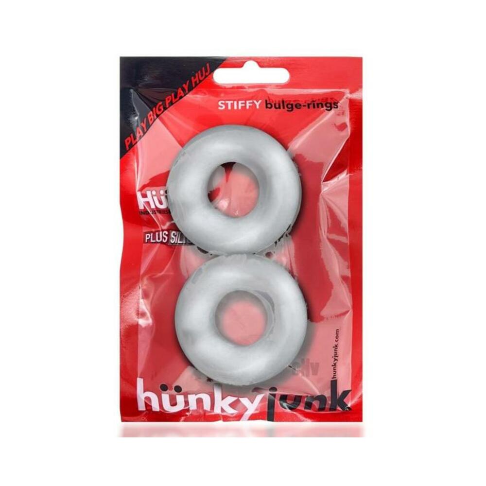 840215121097_1 Oxballs Stiffy 2-pack Bulge Cockrings Silicone Tpr Clear Ice - Image 1
