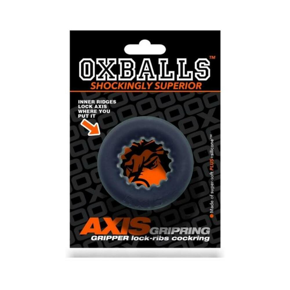 840215121141_1 Axis Cockring Black Ice - Image 1