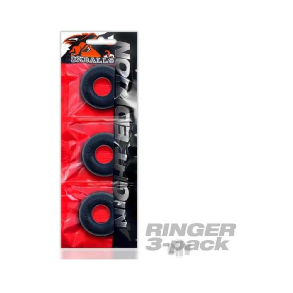 840215121813_1 Oxballs Ringer Cockring 3-pack Plus+silicone Special Edition Night - Image 1