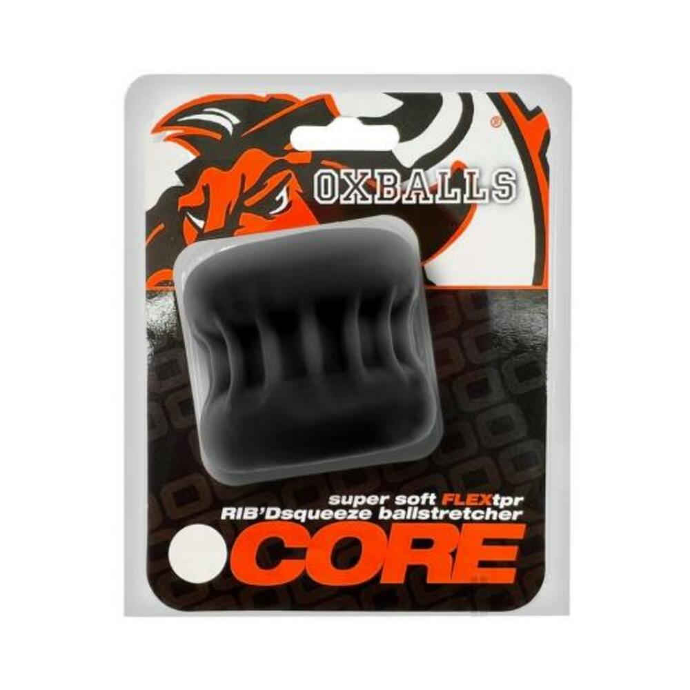 840215122551_1 Oxballs Core Grip Squeeze Ball Stretcher - Black Ice - Image 1