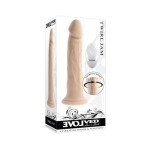 Evolved Twirl Jam Rechargeable Remote-controlled Vibrating Twirling 9 In. Silicone Dildo Light