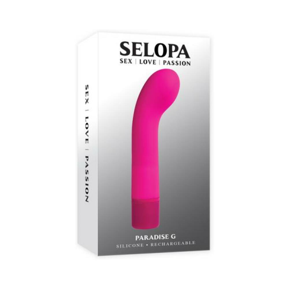 844477023380_1 Selopa Paradise G Rechargeable Silicone G-spot Vibrator Pink - Image 1