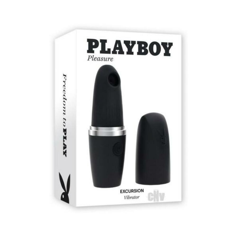844477024646_1 Playboy Excursion Rechargeable Suction Vibe Silicone 2am - Image 1