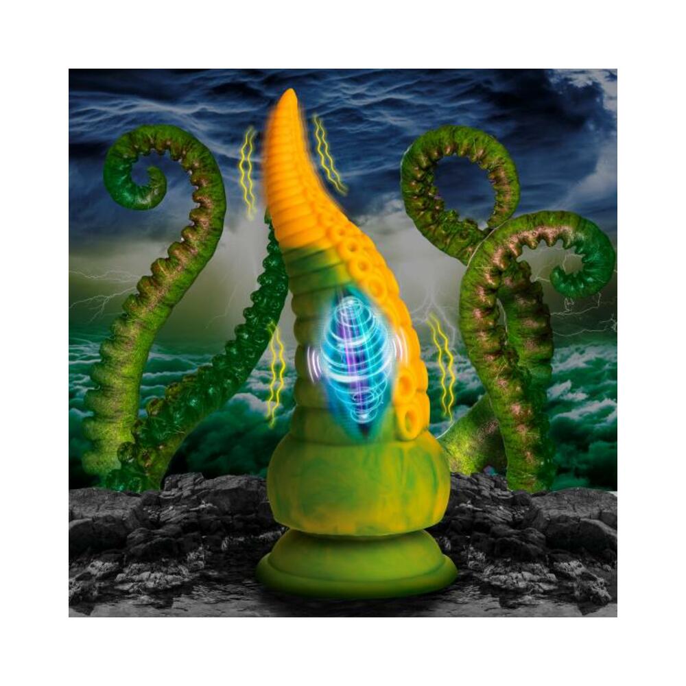 848518054609_1 Monstropus 2.0 Vibrating Tentacle Silicone Dildo - Image 1