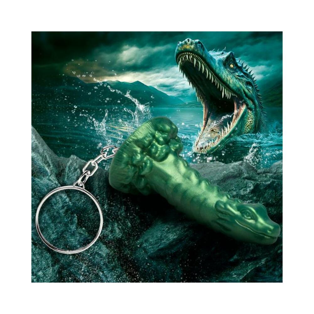 848518054982_1 Cockness Monster Mini Dildo Key Chain - Image 1