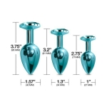 Nixie Metal Plug Trainer Set Blue Metallic - Image 3