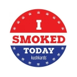 I Smoked Today Sticker 3-pack