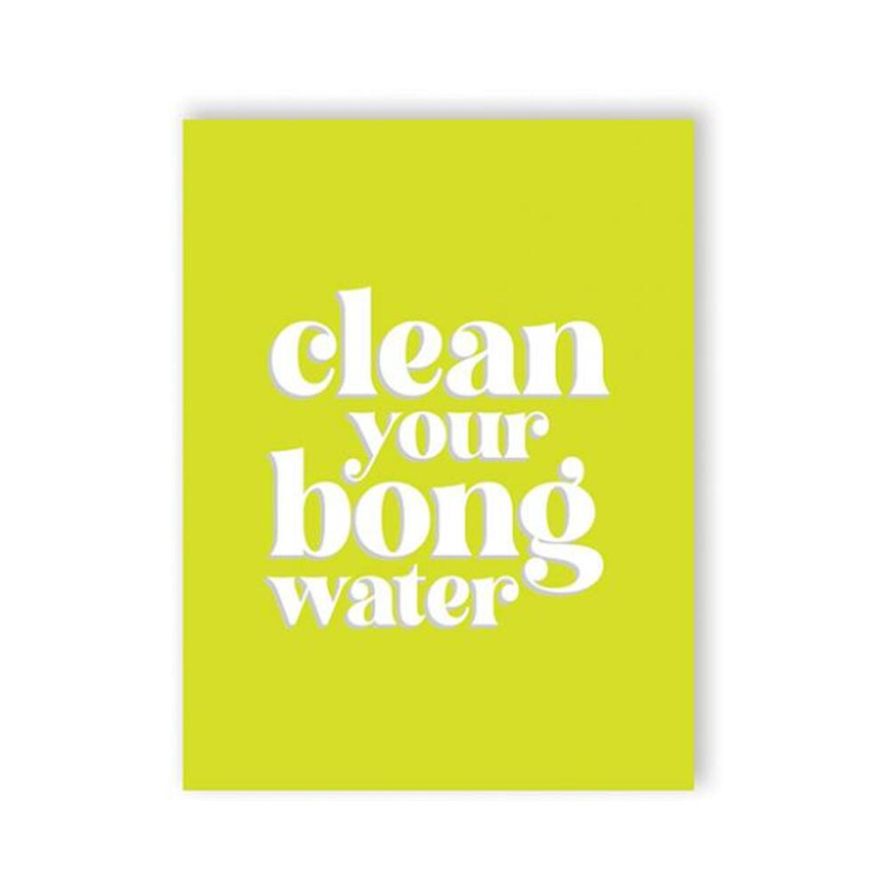 850049885652_1 Bong Water 420 Greeting Card - Image 1