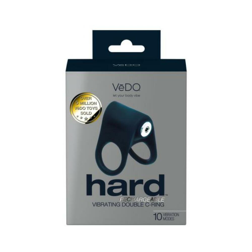 850052871185_1 Vedo Hard Rechargeable C-ring Black - Image 1