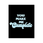 Cumplete Greeting Card