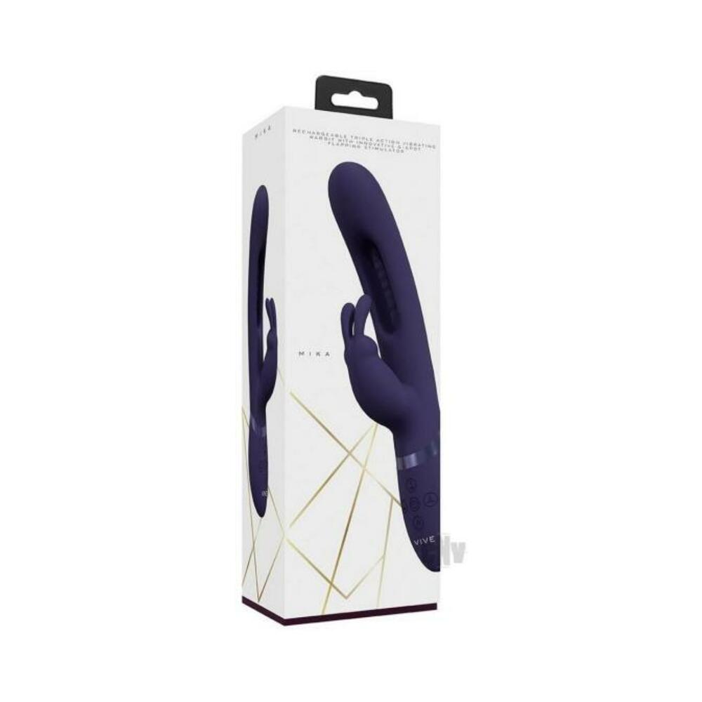 8714273051851_1 Mika Triple Motor Rabbit Purple - Image 1