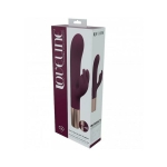Loveline Traveler Rabbit Silicone Rechargeable Splashproof Burgundy