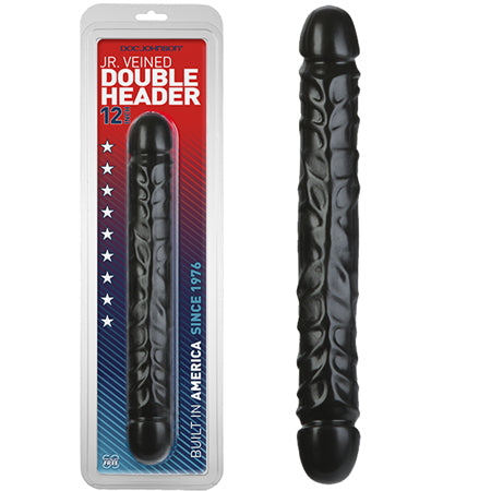 8893 Jr Veined Double Header Black 12 - Image 1