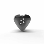 Mystim Hearts Desire Estim Layon Vibrator - Black - Image 3