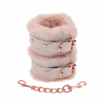 Sportsheets Sex & Mischief Peaches 'n CreaMe Fur Handcuffs - Image 2