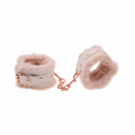 Sportsheets Sex & Mischief Peaches 'n CreaMe Fur Handcuffs - Image 3