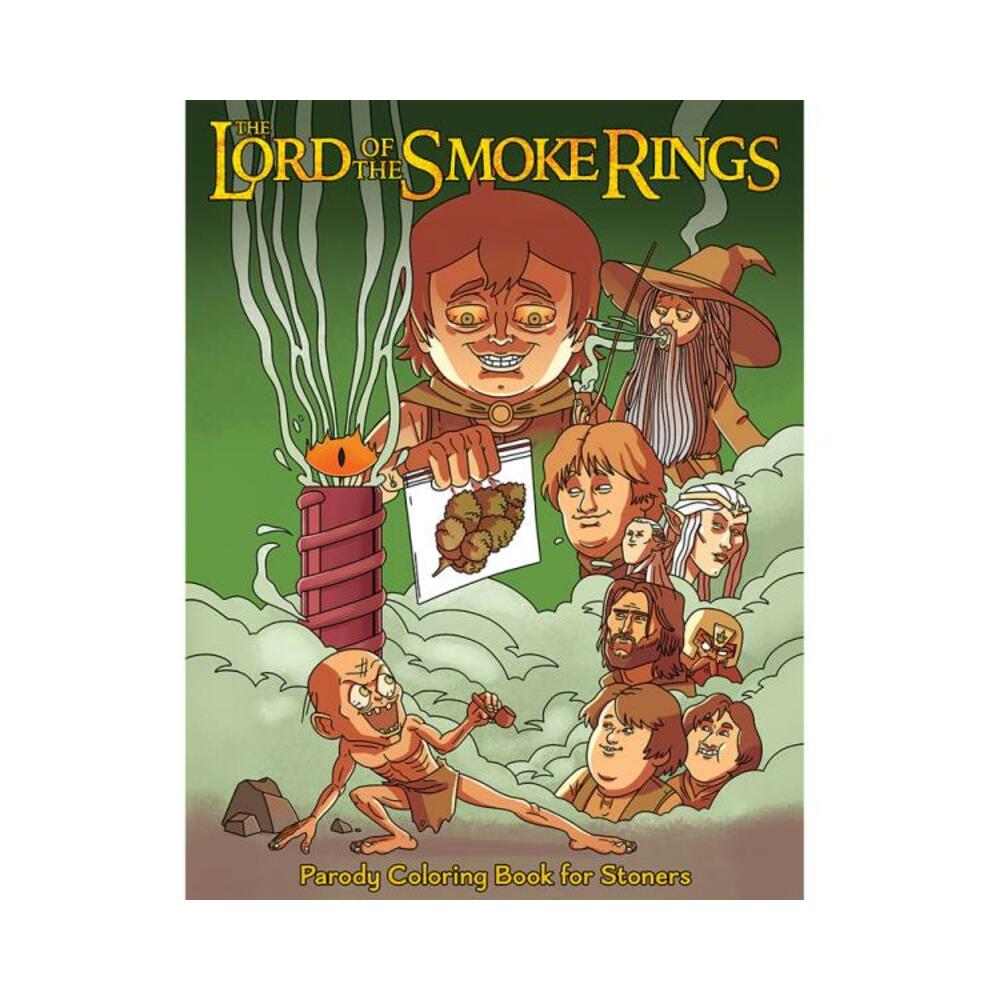 9781956562279_1 The Lord Of The Smoke Rings Coloring Book - Image 1