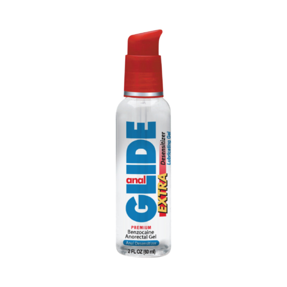 Anal-Glide-Extra-2oz-600x600_f19f9dd6-7836-474e-ab92-3a9838e2c1fe Body Action Anal Glide Extra 2 Fl Oz Water Based Desensitizing Lubricant - Image 1