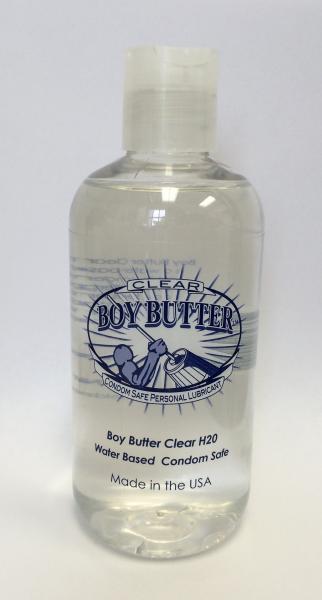 BBC85307a9573cc40 Boy Butter Clear Personal Lubricant 8oz - Image 1