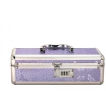 Lockable Vibrator Case Small Purple