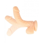 Addiction David 8 inches Bendable Beige Silicone Dong - Image 2
