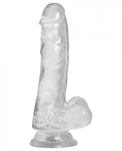 BMS862205ccc069deb632 Clear Addiction 7 In Tpe Suction Cup Dong - Image 1