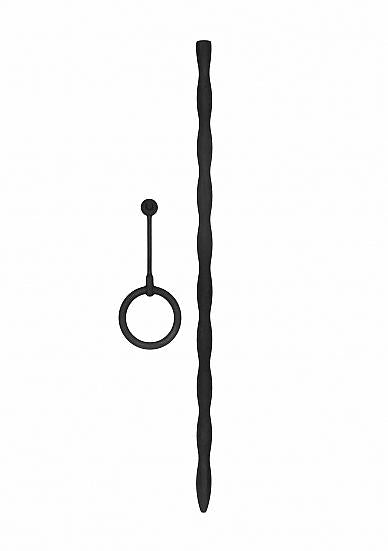 CNVASU-OU438BLK5d97c3d5c52d7 Silicone Plug & Cock Ring Set - Urethral Sounding - Black - Image 1